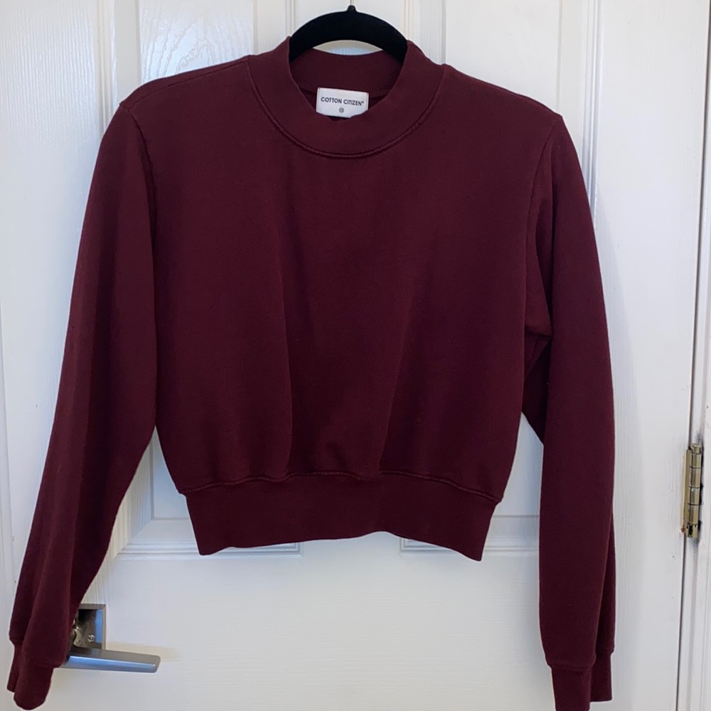 Cotton Citizen Milan Cropped Sweatshirt